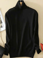 Fine Knit Roll Neck Jumper for Layering Under a Blazer