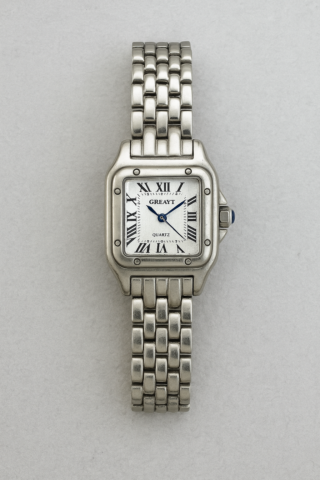 Tweekleurig horloge met goud- en zilverkleurige afwerking