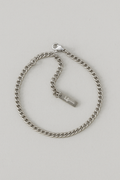Fijne cubanlink-armband, gepolijste afwerking