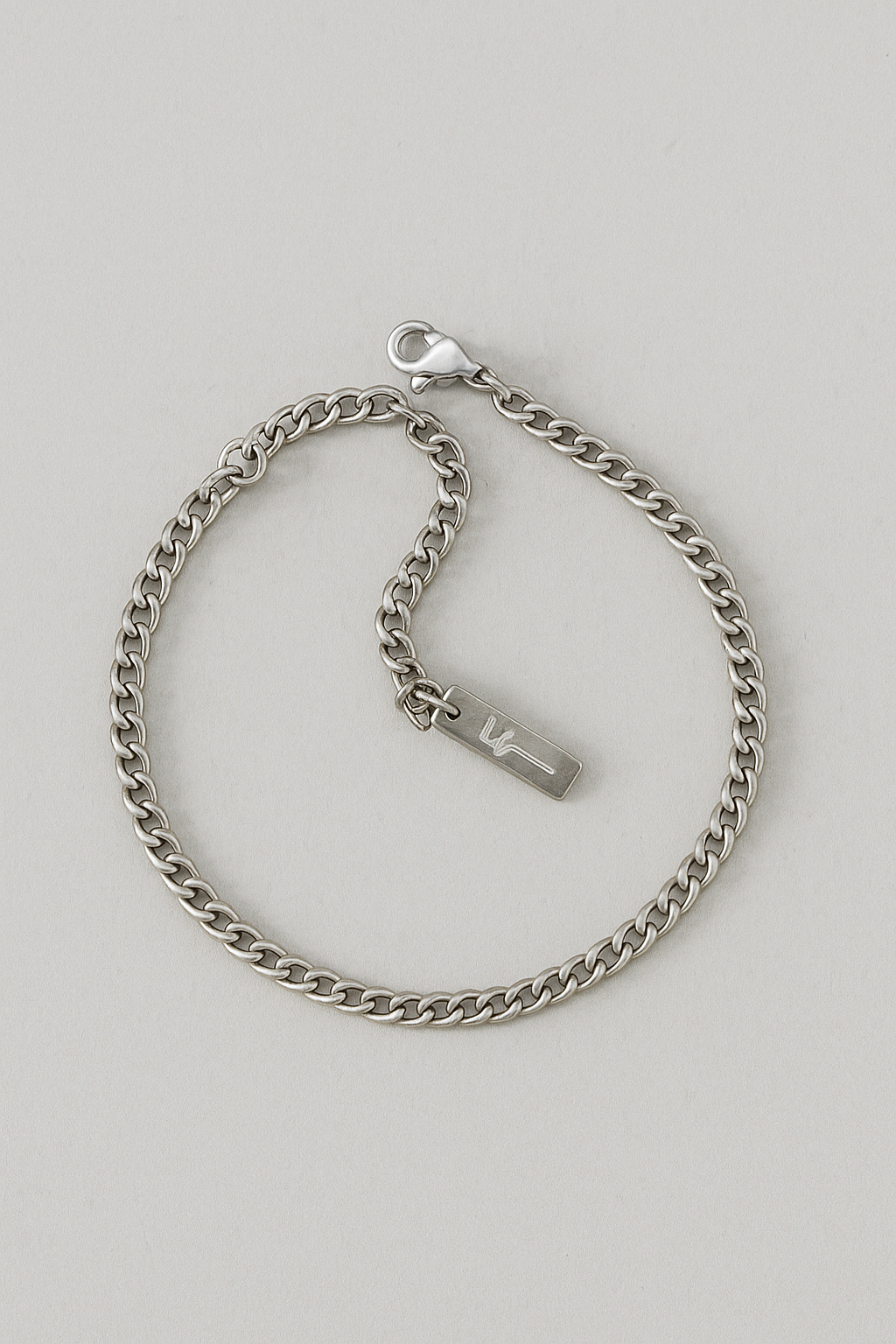 Fijne cubanlink-armband, gepolijste afwerking