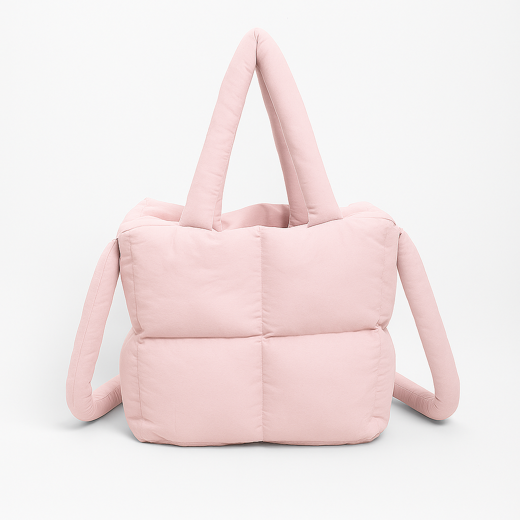 Lightweight Spacious Puffer Shoulder Bag