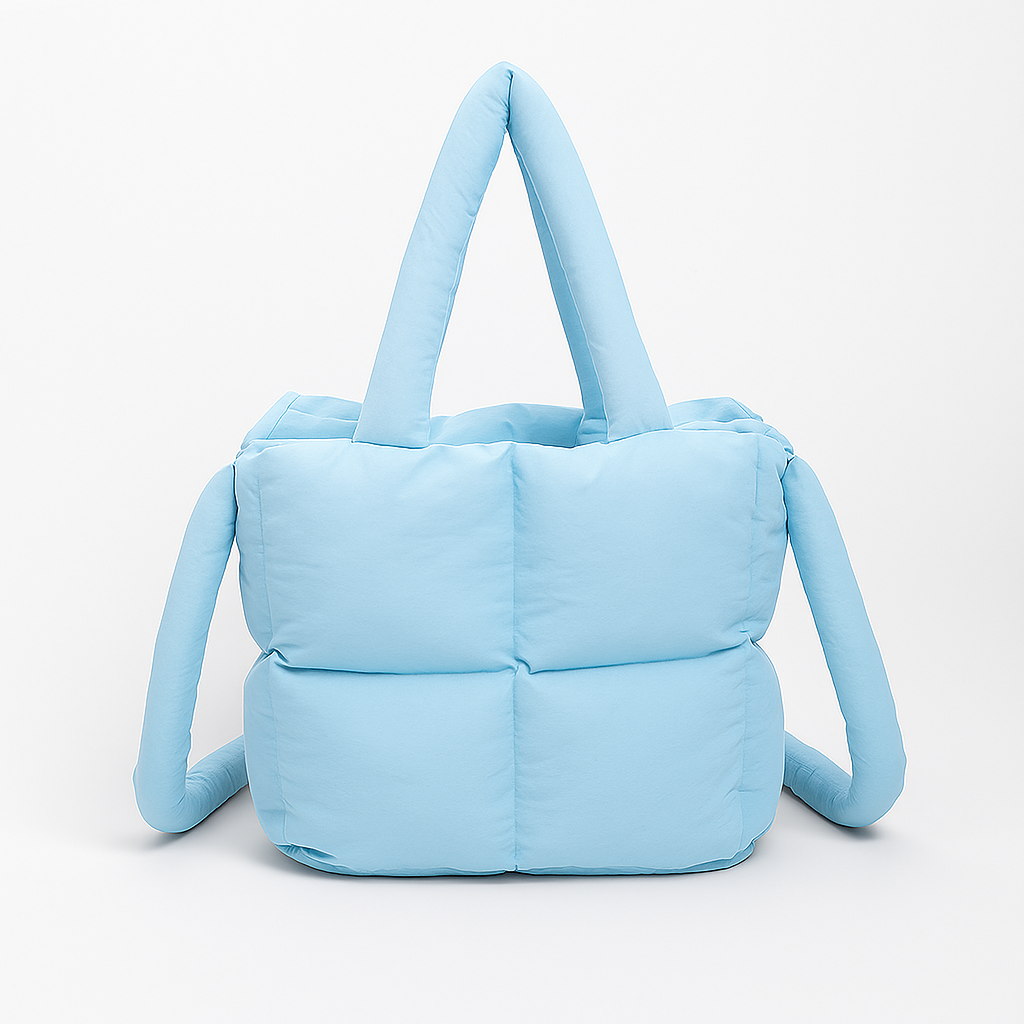 Lightweight Spacious Puffer Shoulder Bag