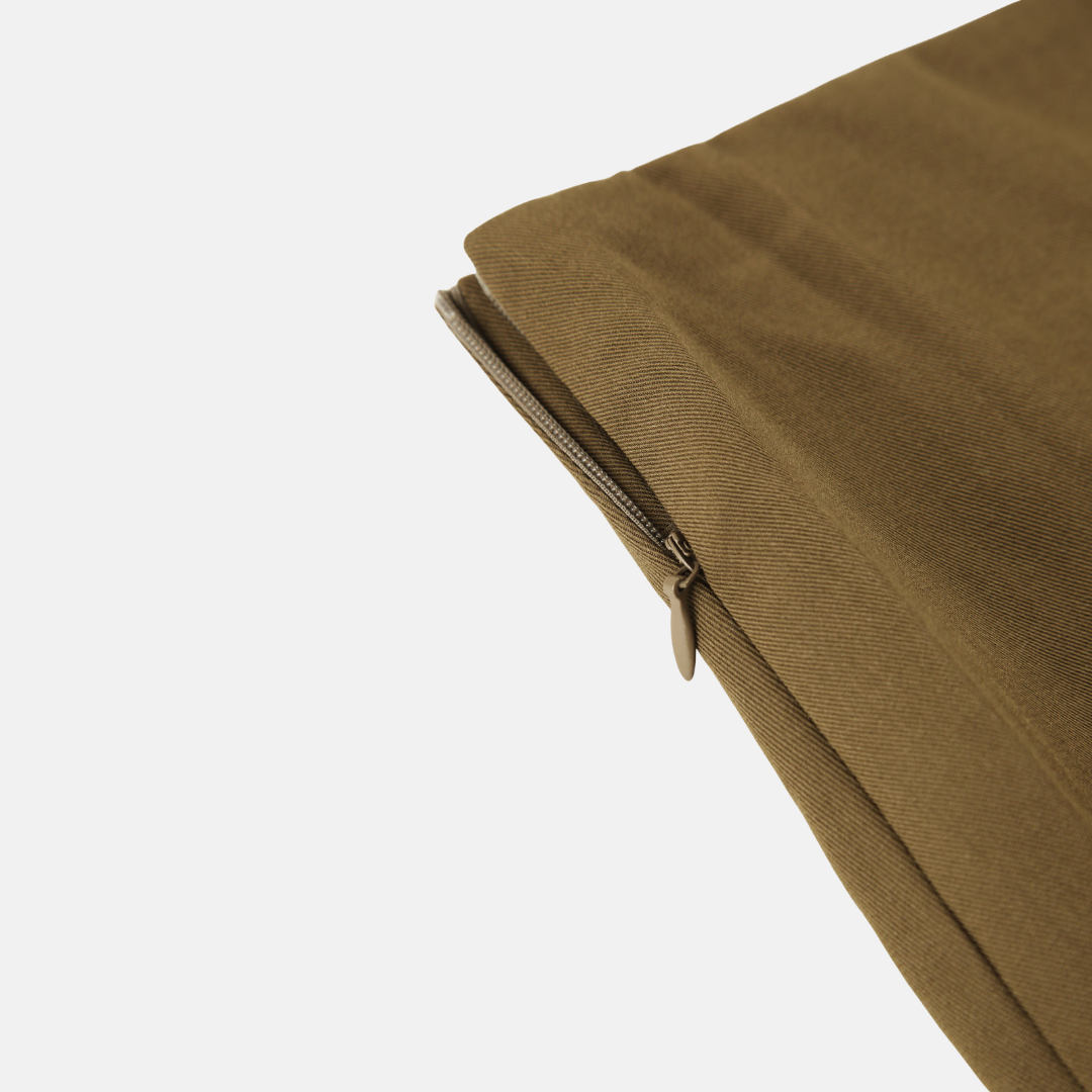 Wrap-Front Straight Maxi Skirt in Woven Fabric