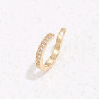 Minimalist Synthetic Zirconia Ear Clip