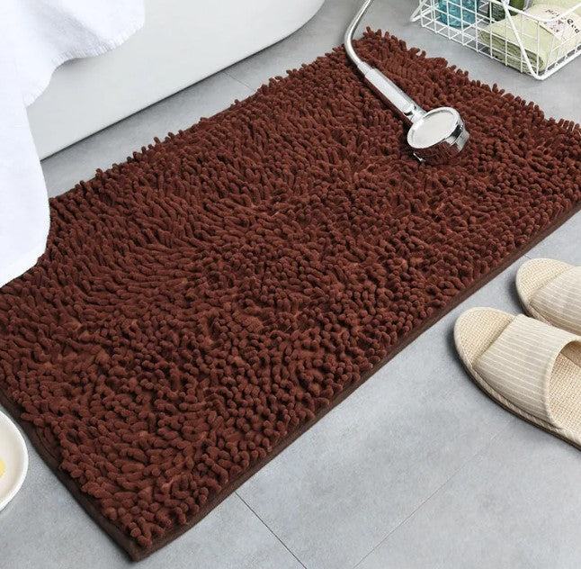 Thick Plush Microfibre Bathroom Floor Mat – Super Absorbent, Non-Slip, Multi-Size