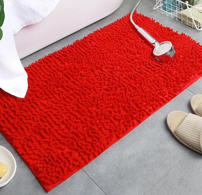 Thick Plush Microfibre Bathroom Floor Mat – Super Absorbent, Non-Slip, Multi-Size