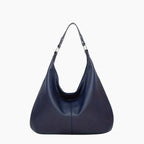 Minimalist Smooth Vegan Leather Hobo Bag