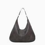 Minimalist Smooth Vegan Leather Hobo Bag