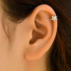 Sparkling Cubic Zirconia Ear Cuff