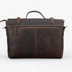 Exclusive Reddish Brown Leather 14-Inch Laptop Bag