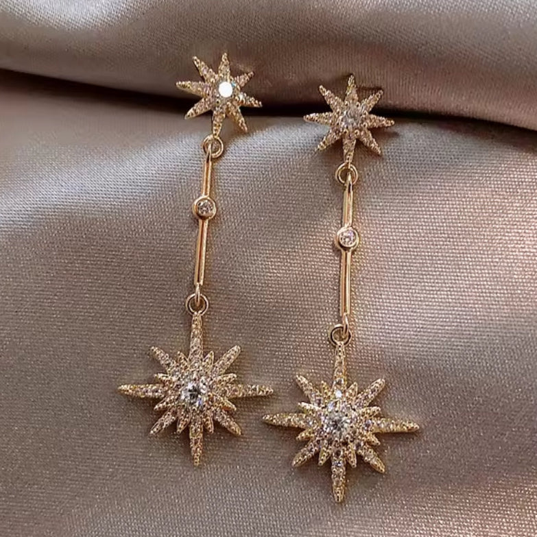 Bright Starlight Dangle Earrings