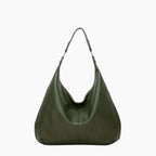 Minimalist Smooth Vegan Leather Hobo Bag