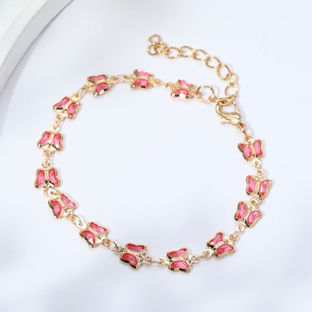 Candy-Coloured Heart Bracelet