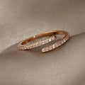 Adjustable Bright Rose Ring