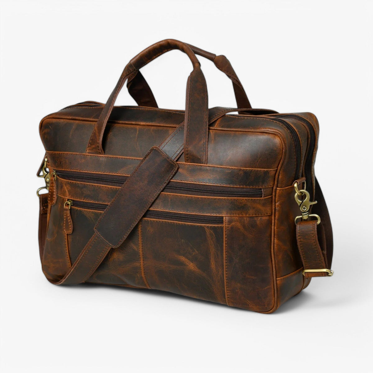 Timeless Leather Professional Document Bag for Meetings