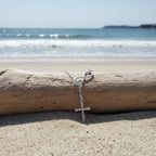 Simple Infinity Cross Short Necklace