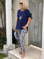 Lightweight Two-Piece Set with a Relaxed, Airy Silhouette