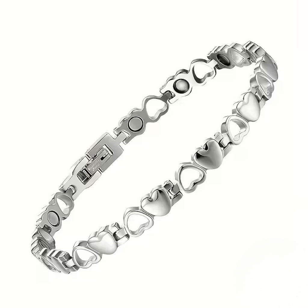 Hartjes-schakelarmband