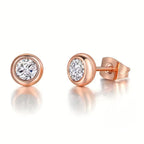 Classic Bezel Earrings