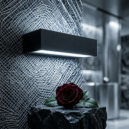 Modern Linear Architectural Wall Sconce - Sleek Outdoor & Indoor Strip Light