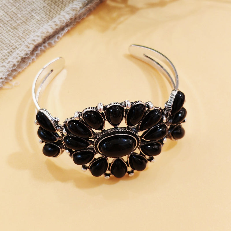 Vintage Bohemian Ethnic Turquoise-Look Bracelet