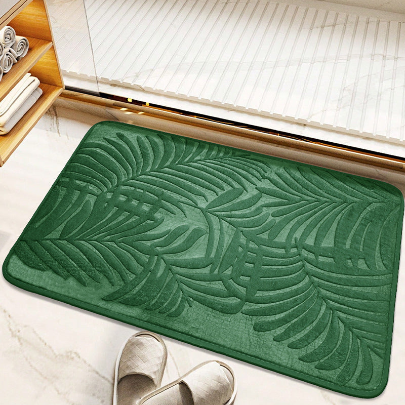 Memory Foam Bathroom Mat – Absorbent, Non-Slip, Multi-Size, Machine Washable