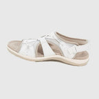 Cut-Out Strap Sport Flat Sandals
