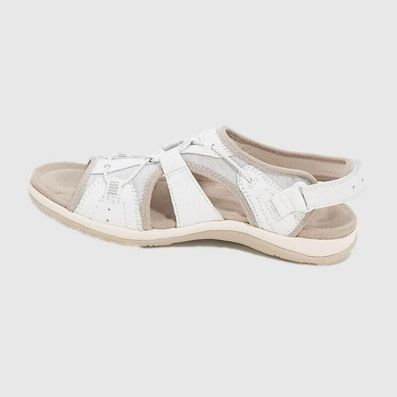 Cut-Out Strap Sport Flat Sandals