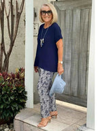 Lightweight Two-Piece Set with a Relaxed, Airy Silhouette