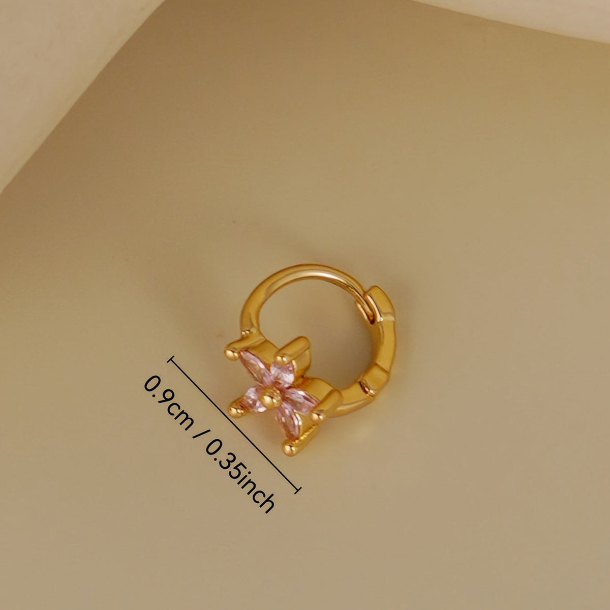 Sparkling Cubic Zirconia Ear Cuff
