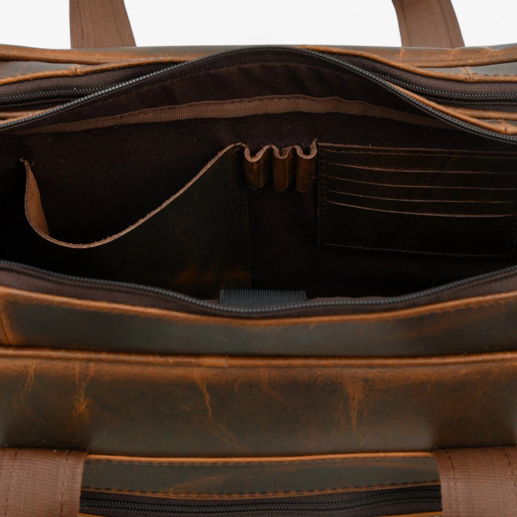 Timeless Leather Professional Document Bag for Meetings