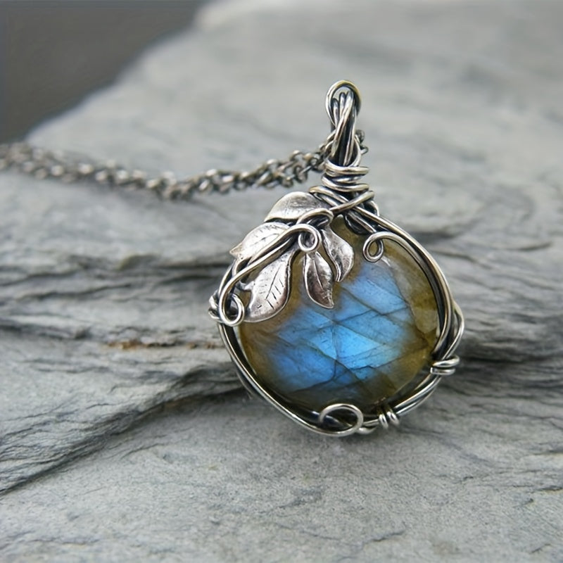 Verstelbare maansteenketting