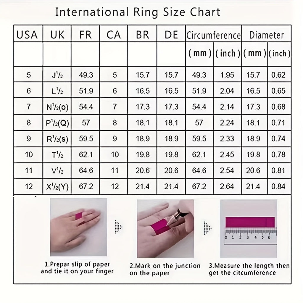 Purple Zirconia Diamond-Look Accent Band Ring