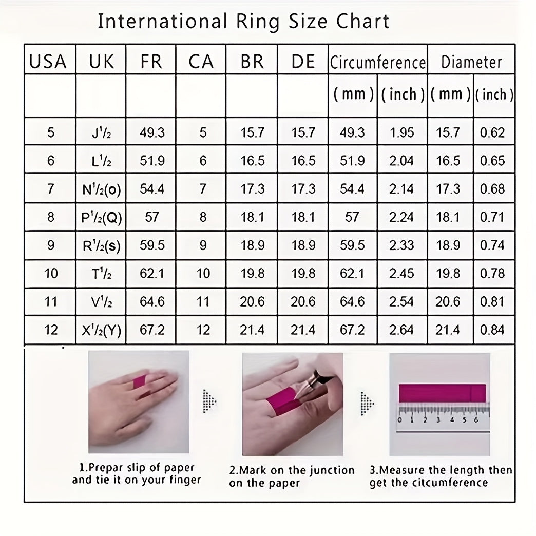 Purple Zirconia Diamond-Look Accent Band Ring