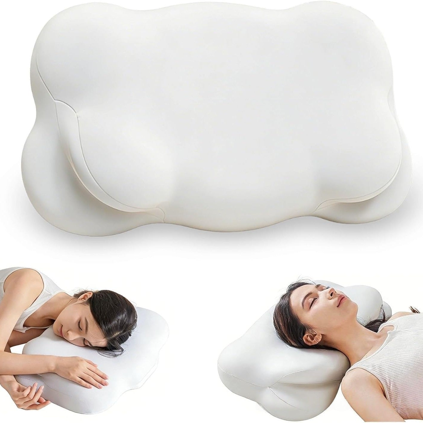 Cloud Memory Foam Pillow – Soft Slow-Rebound Neck Support Bed Pillow
