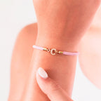 Adjustable Initial Letter Bracelet