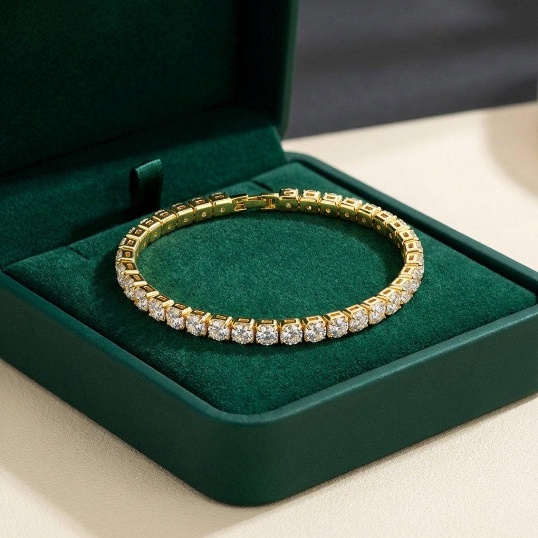 Stone Tennis Bracelet in Two Lengths