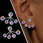 Front-back waaieroorbellen met zirkonia