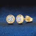 Classic Bezel Earrings