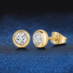 Classic Bezel Earrings