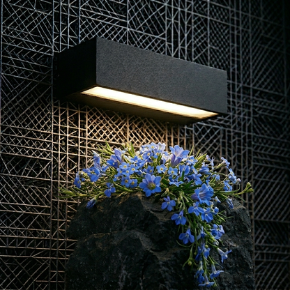 Modern Linear Architectural Wall Sconce - Sleek Outdoor & Indoor Strip Light