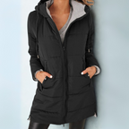 Hooded Down Filled Puffer Jacket for Cold Weather Days