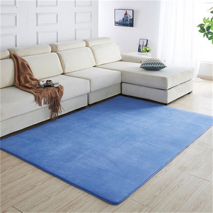 Coral Velvet Embossed Bathroom Mat – Super Absorbent, Non-Slip, Machine Washable