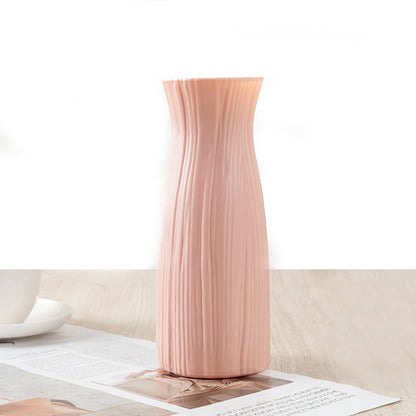Nordic Style Plastic Decorative Vase – Break-Resistant, Lightweight, Multiple Colours