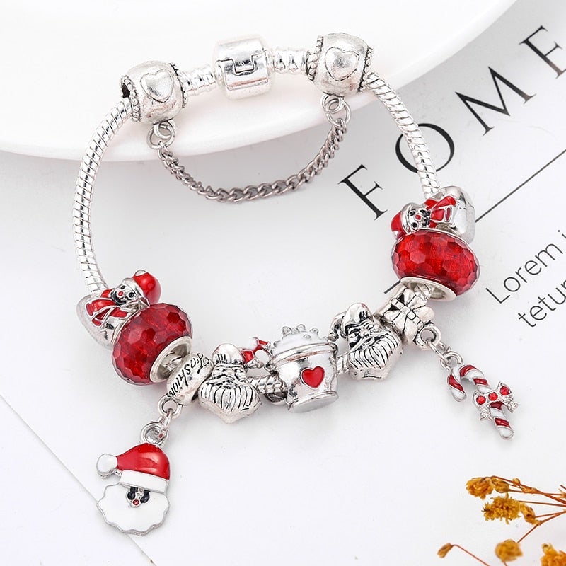 Christmas-Style Bracelet in Six Sizes