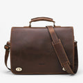 Men's Elegant Genuine Leather Business Briefcase