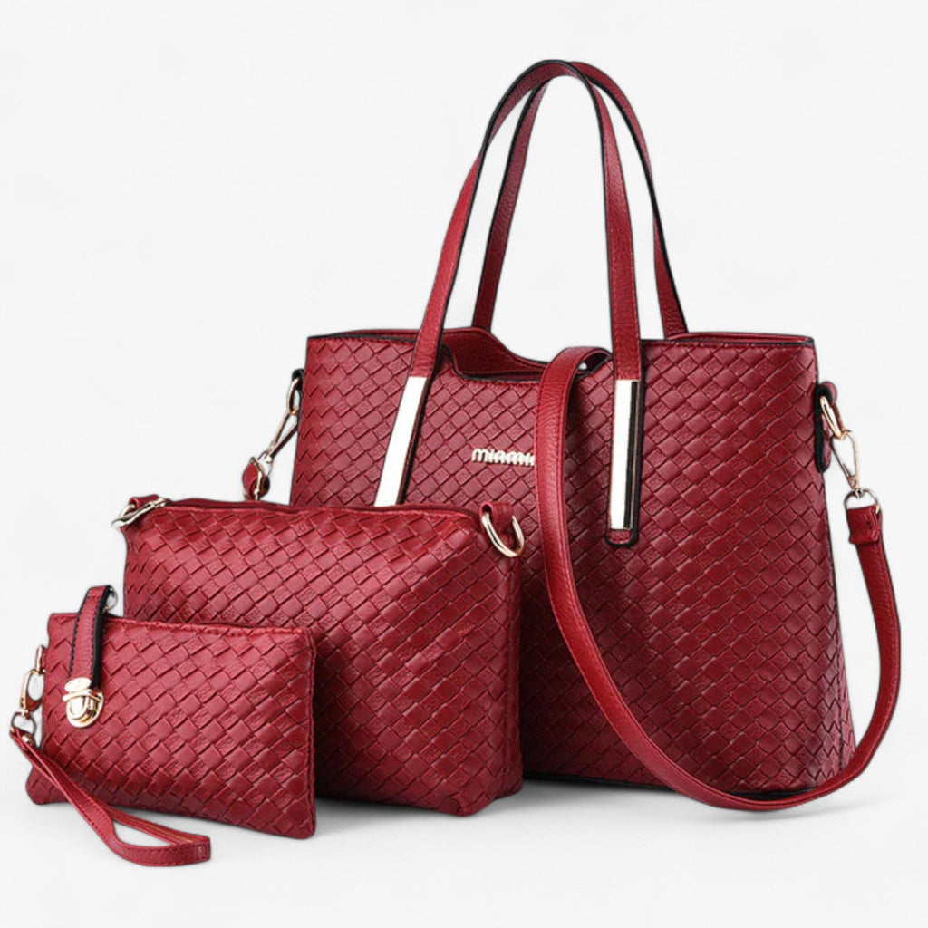 Premium PU Leather Structured Handbag for Work and Leisure