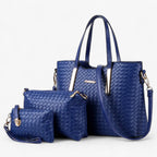 Premium PU Leather Structured Handbag for Work and Leisure