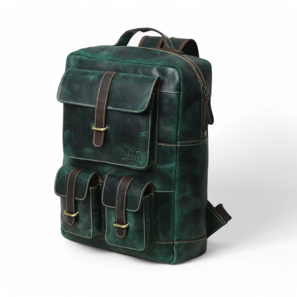 Timeless Luxurious Leather Everyday City Backpack