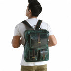 Timeless Luxurious Leather Everyday City Backpack